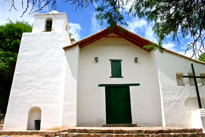 L'église traditionnelle de Purmamarca